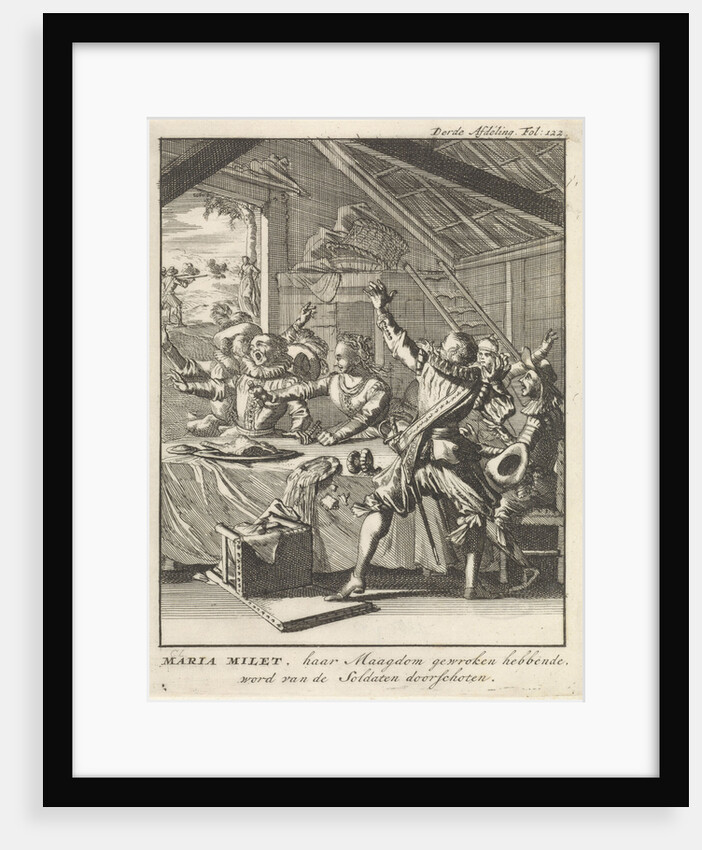 Mary Milet takes revenge on the soldiers by Jan Claesz ten Hoorn