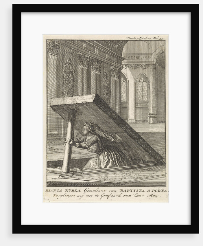 Suicide of Bianca di Rossi by Jan Luyken