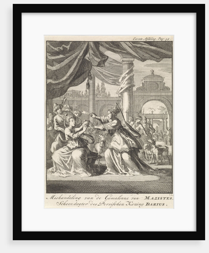 Mistreatment of women of Masistes by Jan Claesz ten Hoorn