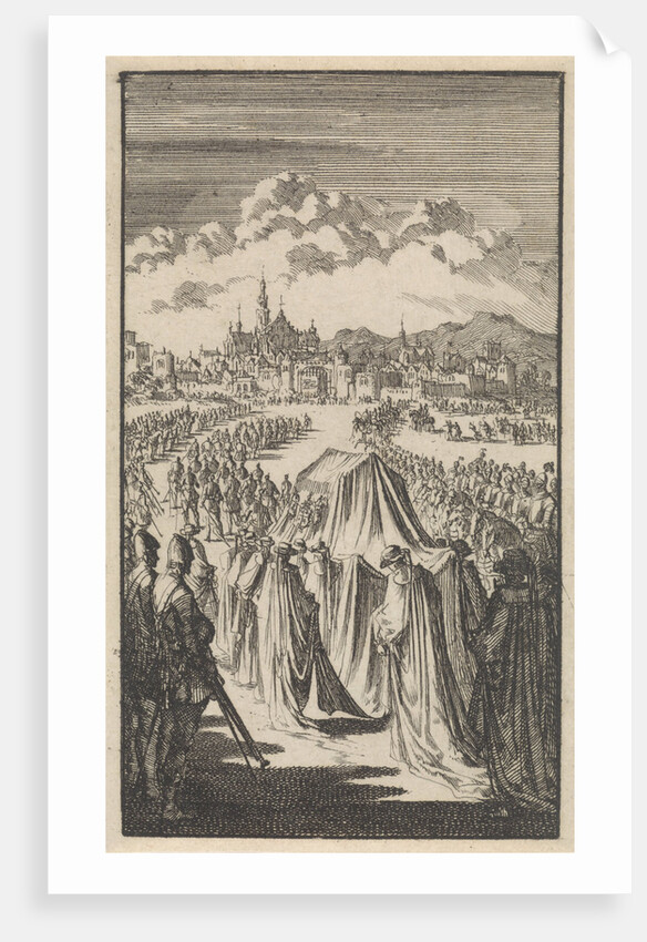 Funeral procession of Don Juan of Austria by Jan Luyken