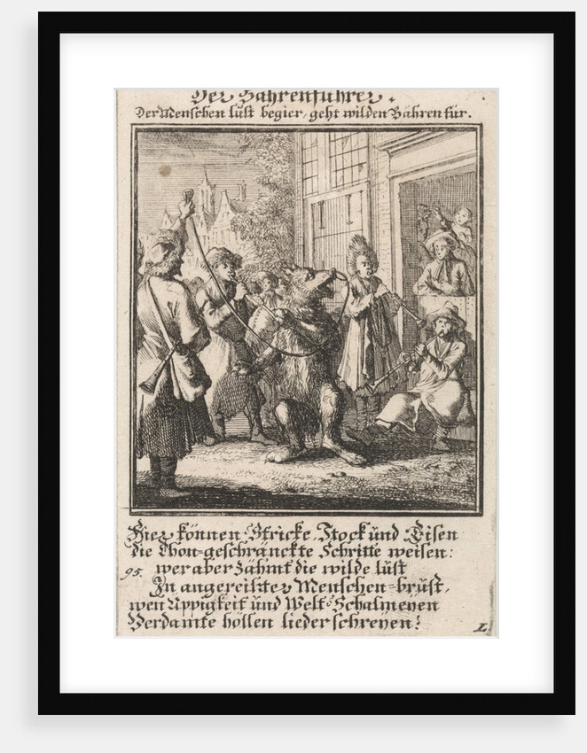 Dompteur, tamer, animal trainer by Anonymous