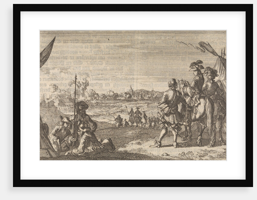 The French invading Nijmegen, 1672 by Pieter van der Aa I