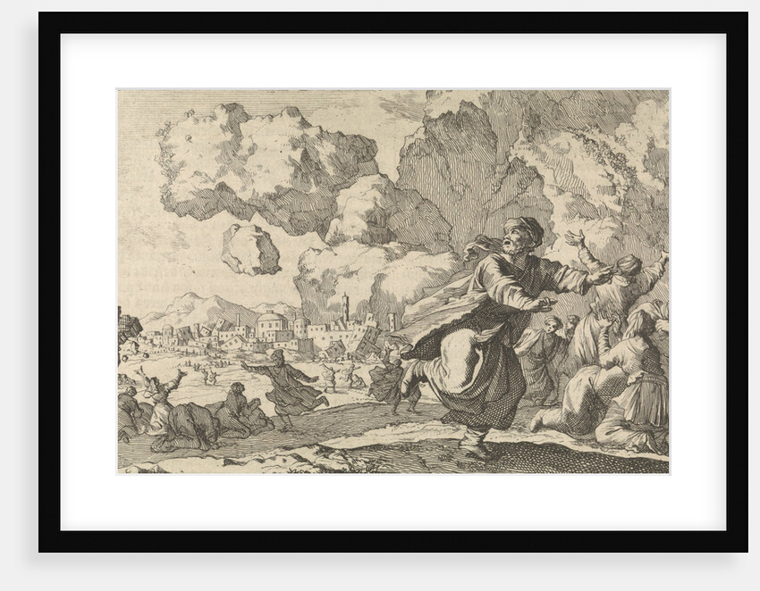 Earthquake in Persia by Pieter van der Aa I