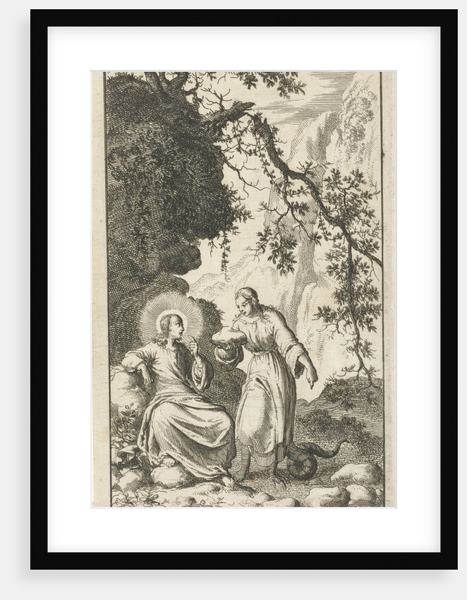 Temptation of Christ by Jan Luyken