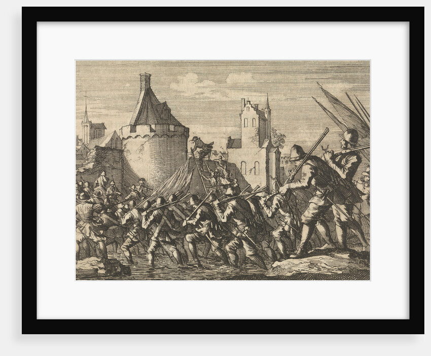 Goch conquered from the Spaniards by Charles Lambert, governor of Nijmegen, 1625 by Anonymous