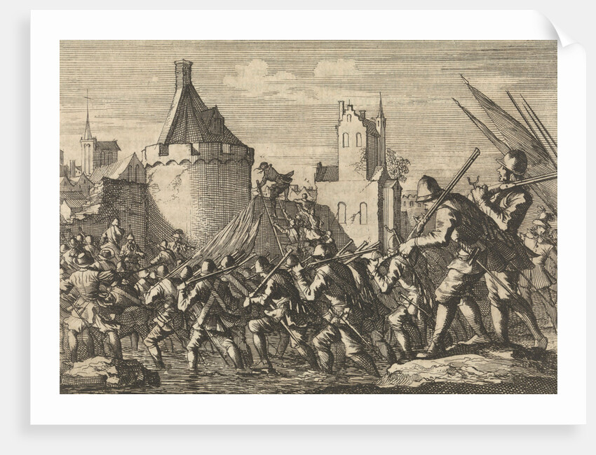 Goch conquered from the Spaniards by Charles Lambert, governor of Nijmegen, 1625 by Anonymous