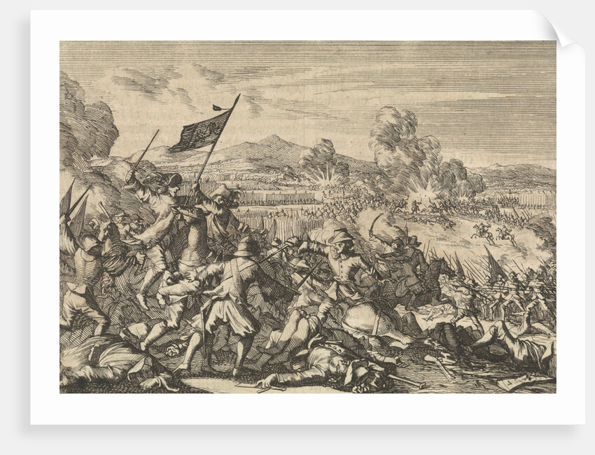 Victory of Sweden in the army of the emperor at Wittstock, 1636 by Pieter van der Aa I