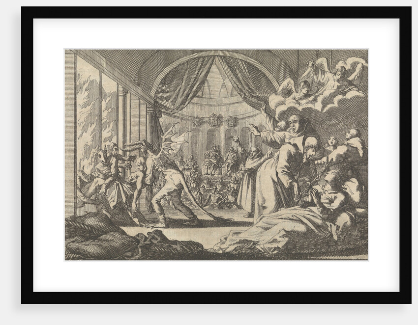 Satirical theatrical performance given by King Philip IV of Spain to his guest Charles I of England, 1623 by Pieter van der Aa I
