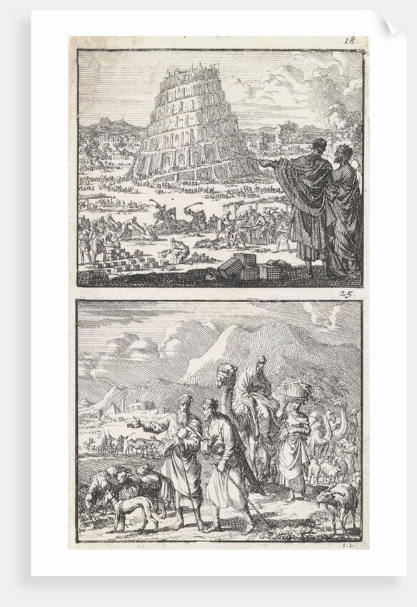 Construction of the Tower of Babel by Andries van Damme