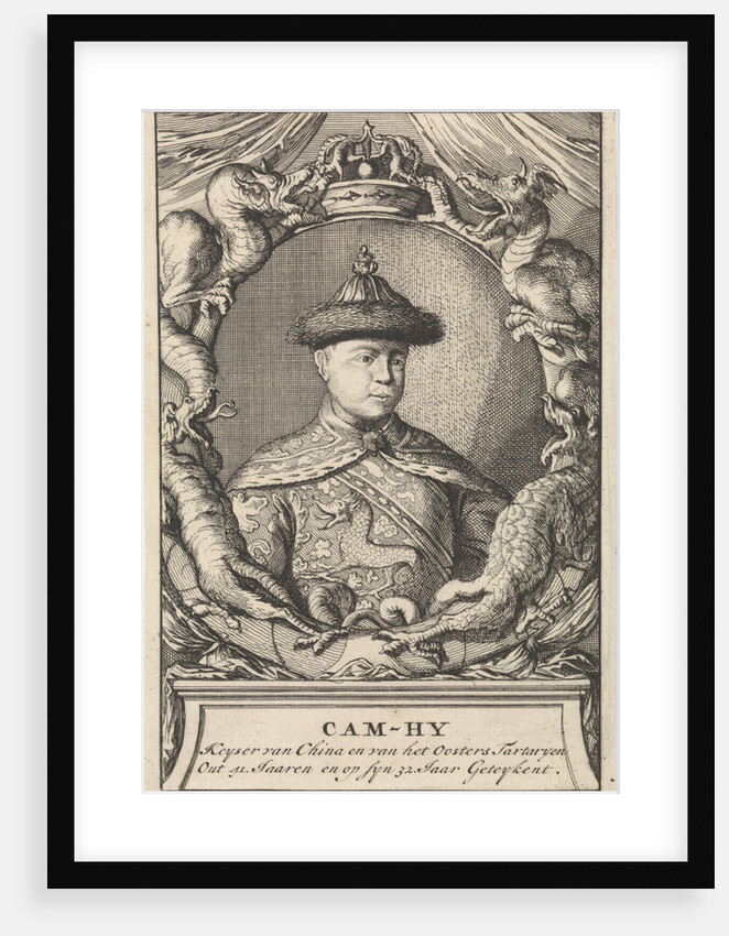 Portrait Kangxi, Emperor of China by Engelbrecht Boucquet