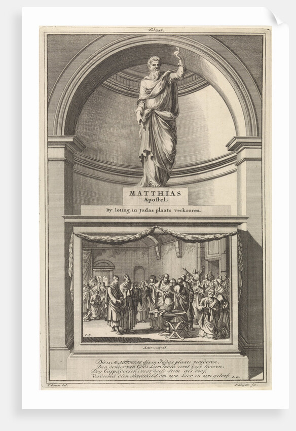 Apostle Mattias by François Halma