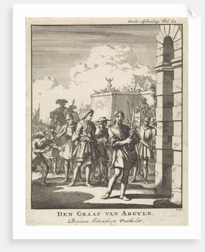 Execution of the Earl of Argyll, 1685 by Jan Claesz ten Hoorn