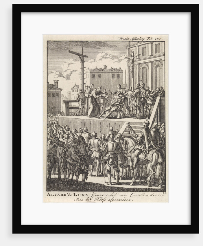 Álvaro de Luna y Jarana, Constable of Castile by Jan Luyken