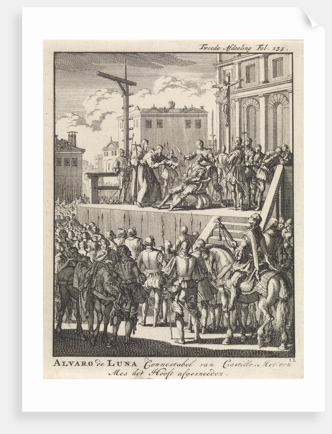 Álvaro de Luna y Jarana, Constable of Castile by Jan Luyken