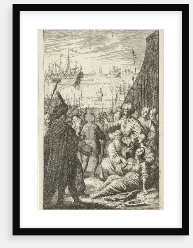 Argenis swoons by Jan Luyken