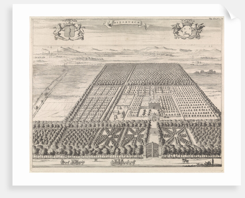Property Rijnsburg at Oostkappelle by Abraham van Someren