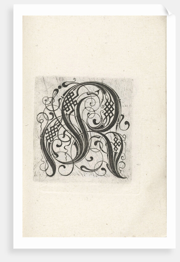 Letter R by Anonymous