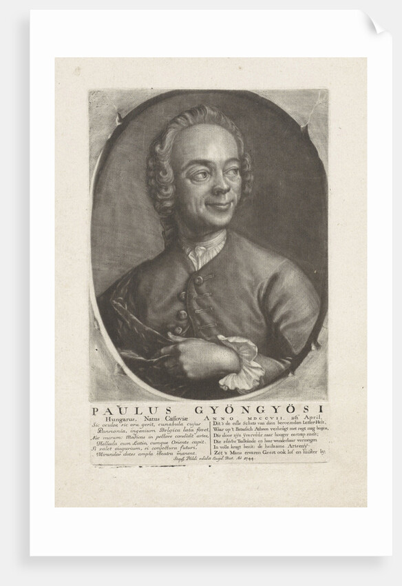 Portrait of Paul Gyöngyösi by István Páldi Székely