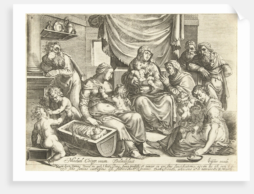 Holy Family by Claes Jansz. Visscher II