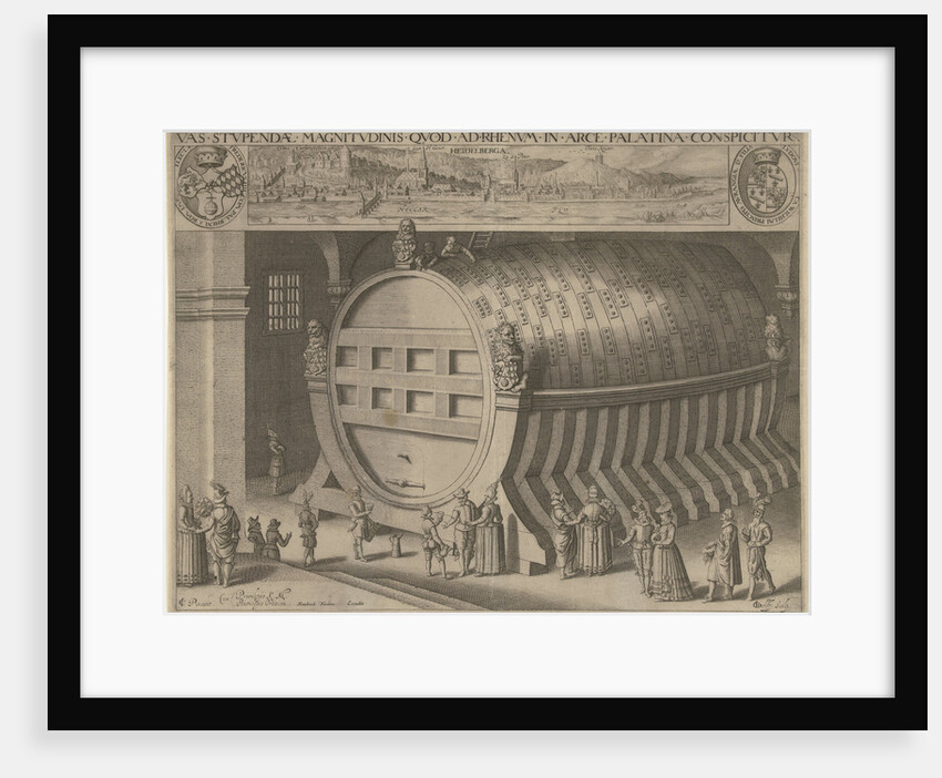 Big wine barrel Heidelberg by Hendrick Focken