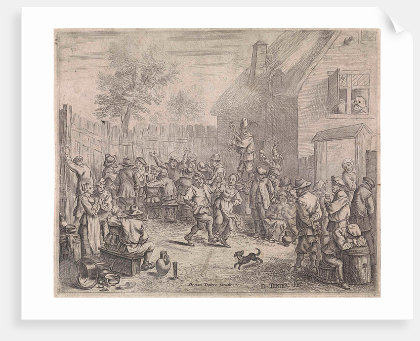 Farmer Fair by Abraham Teniers