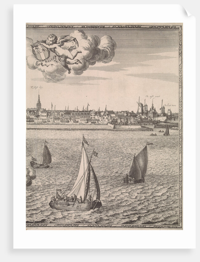 Panorama of Rotterdam by Jacob Quack