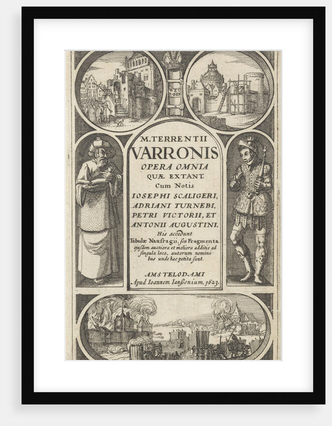 Title page for: Opera omnia qvæ extant by Johannes Janssonius