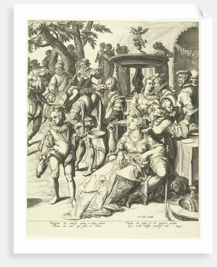 The prodigal son (right page) by Pieter Hogerbeets