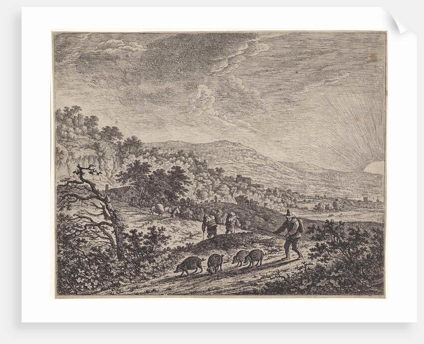 Swineherd by Herman Saftleven