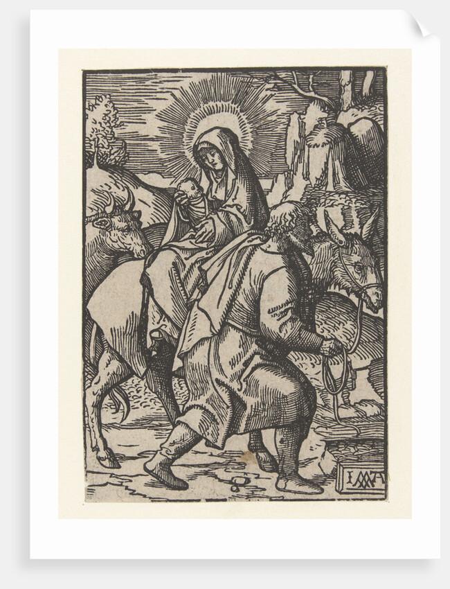 Flight into Egypt by Jacob Cornelisz van Oostsanen