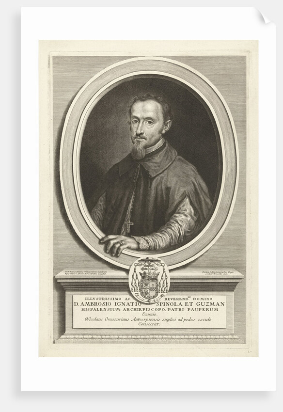 Portrait of Ambrose Ignatius Spinola y Guzmán by Richard Collin