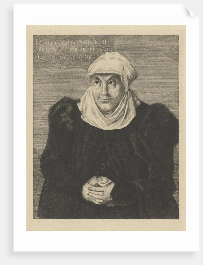 Portrait of Juliana of Stolberg by Anonymous