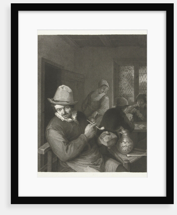 Tavern Scene with man with a pipe by Adriaen van Ostade