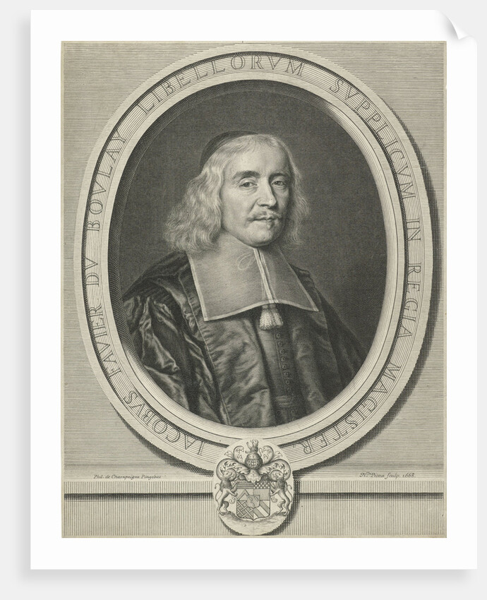Portrait of Jacques Favier du Boulay by Nicolas Pitau I