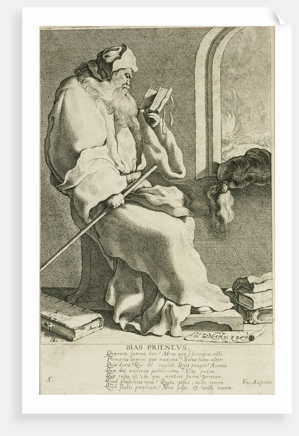 Bias of Priene by Nicolaes de Clerck