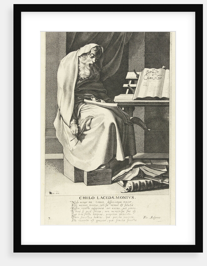 Chilon of Sparta by Nicolaes de Clerck