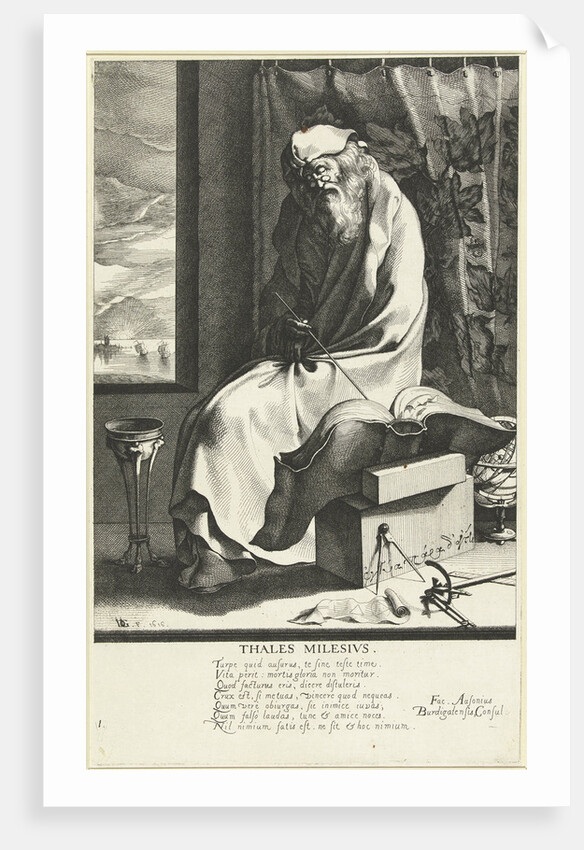 Thales of Miletus by Nicolaes de Clerck