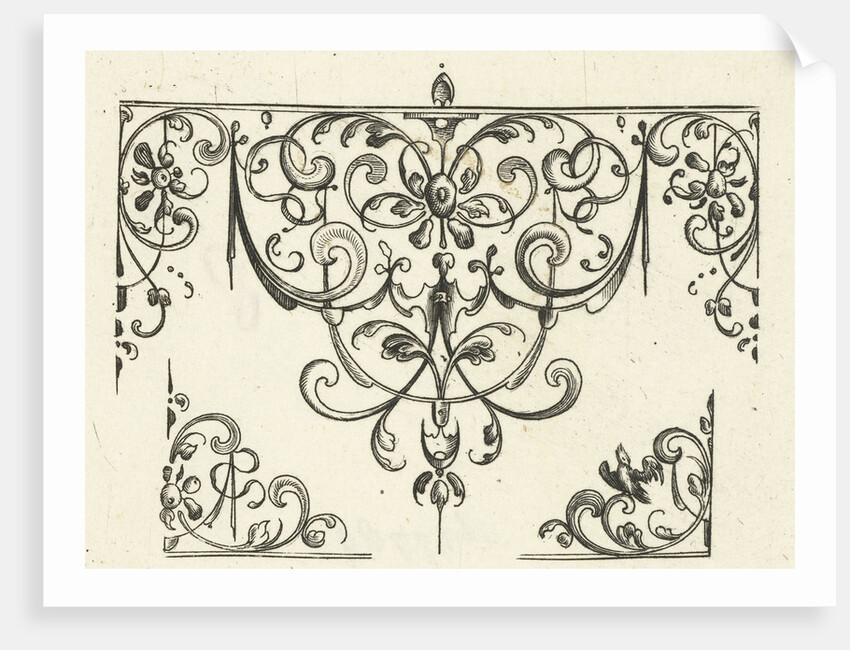 Ornament featuring Schweifwerk by Balthasar Caymox