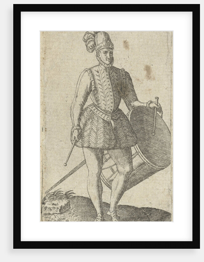 Soldier drummer by Abraham de Bruyn