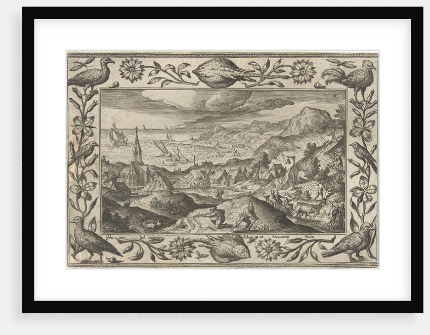 Rabbits Hunting by Eduwart van Hoeswinckel