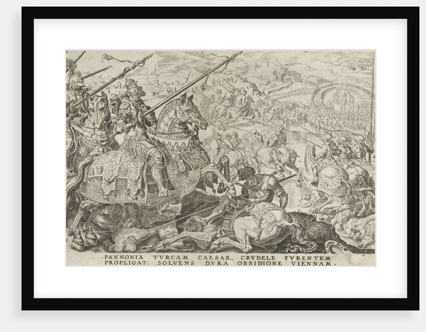 Relief of Vienna, 1529 by Dirck Volckertsz Coornhert