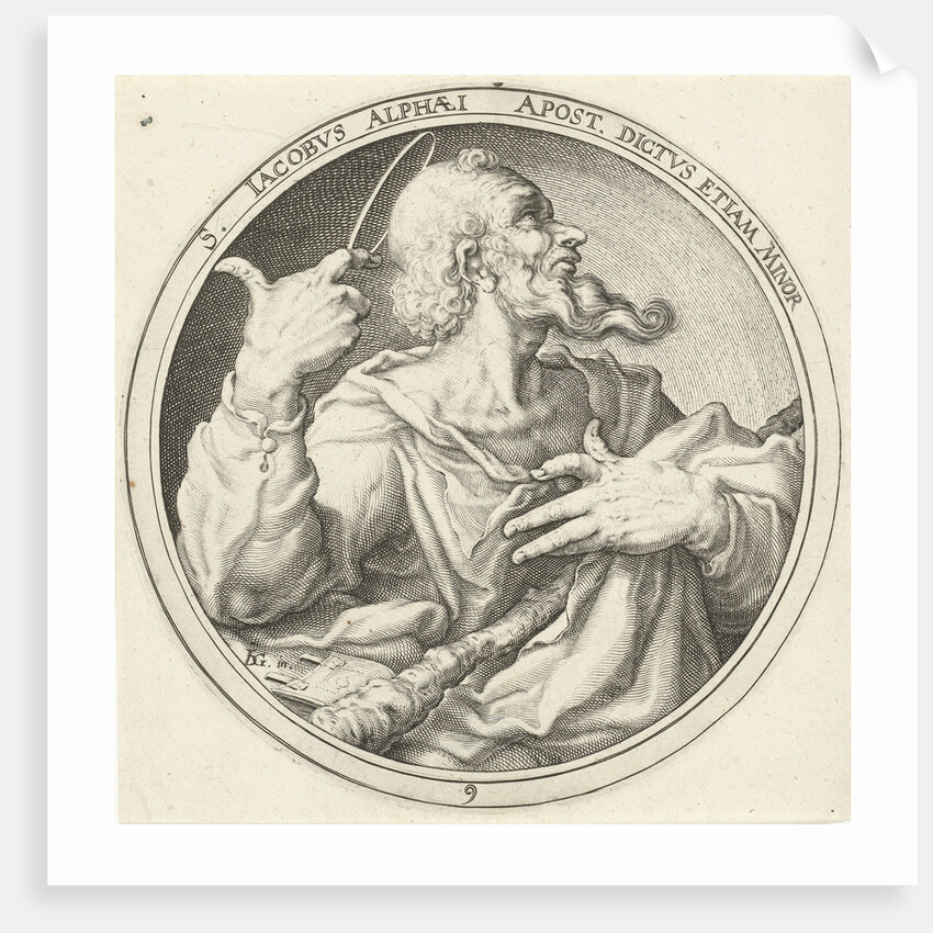 H James the Less by Jacob de Gheyn II