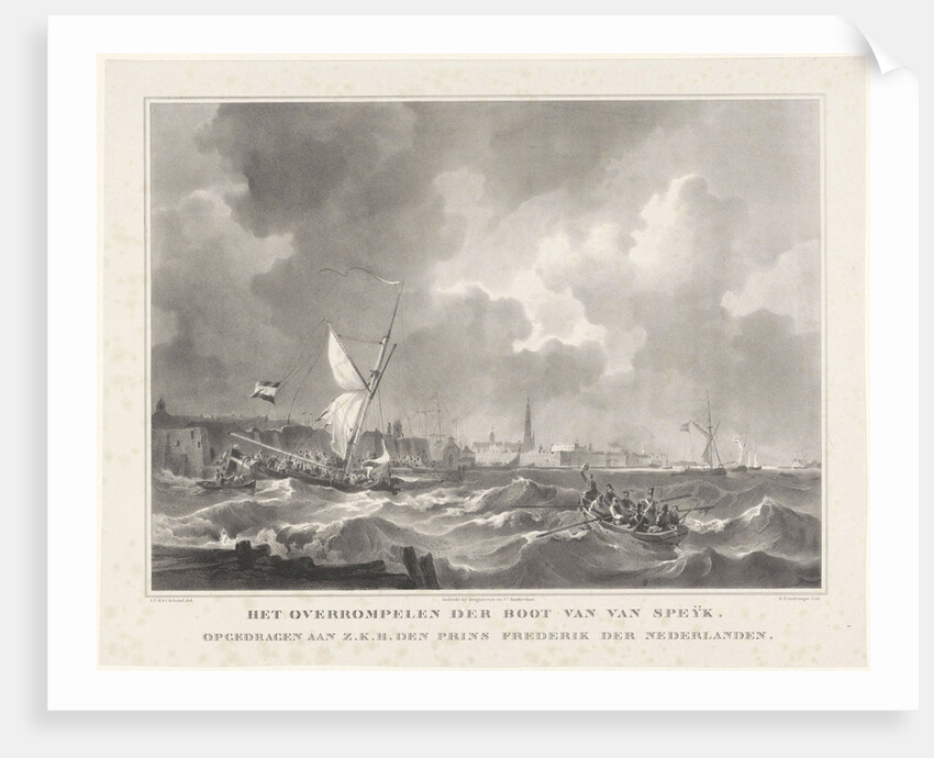 The ship of Jan van Speijk by Anonymous