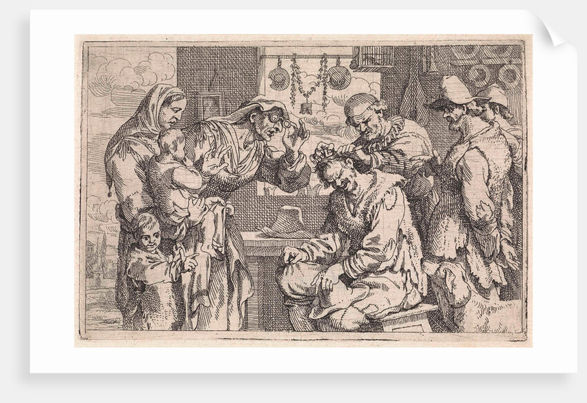 The village surgeon by Jan Baptist de Wael