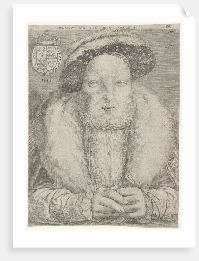 Portrait of King Henry VIII of England and Ireland by Cornelis Massijs