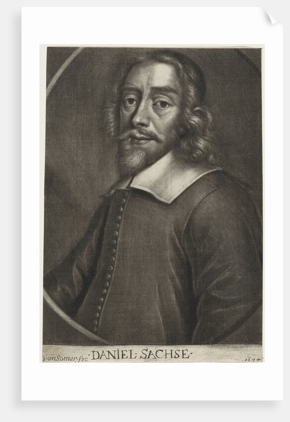 Portrait of Daniel Sachse by Jan van Somer