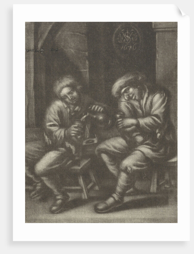 Drinking Men by Jan van Somer