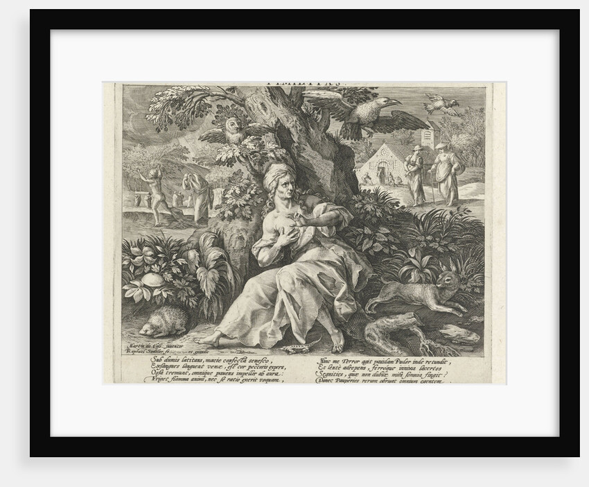 Fearfulness by Raphaël Sadeler I