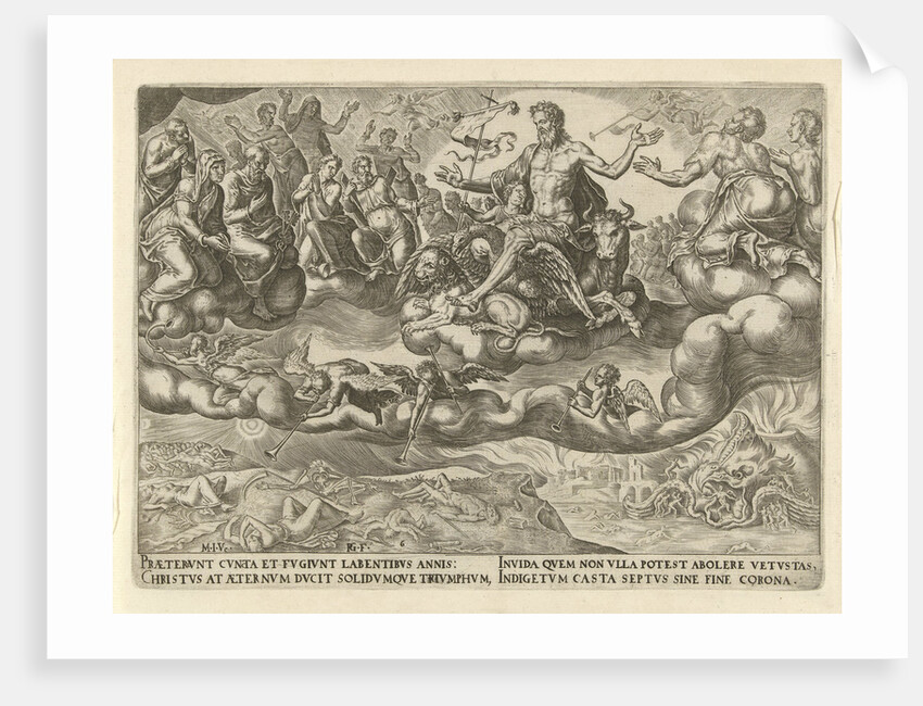Triumph of Christ or the Eternity by Hadrianus Junius