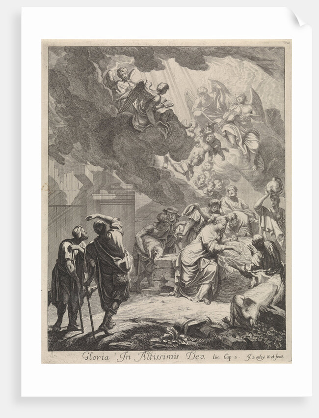 Adoration of the Shepherds by Jan van Orley